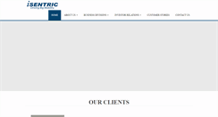 Desktop Screenshot of isentric.com